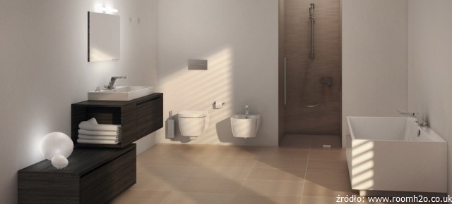 Łazienka w minimalistycznym stylu