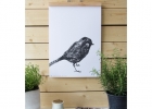 Plakat A3 LITTLE BIRD/Miiko