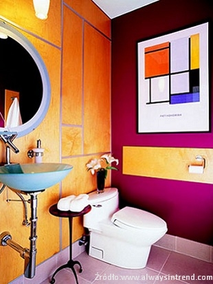 Aranżacje łazienki w kolorze 