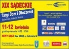 XIX Sądeckie Targi „Dom i Otoczenie” 